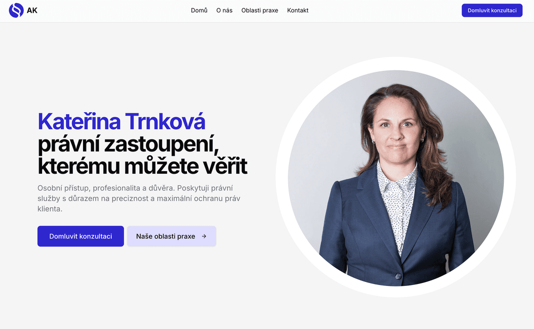 Advokátní kancelář AK Trnkova (ve vývoji)